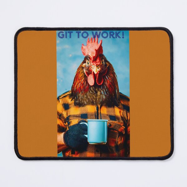 Item preview, Git To Work Rooster 1 designed and sold by TheCussnWolf.