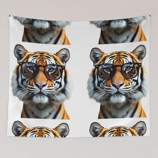 Item preview, Funny cool Tiger wearing sunglasses designed and sold by LazyOwlStore.