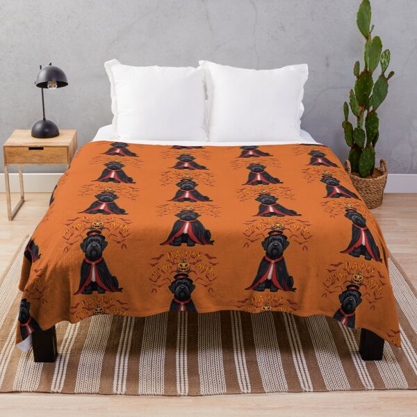 Item preview, Regal Black Russian Terrier in Vampire Cape - "Happy Howloween" - Halloween Design for Products designed and sold by GoodyPaws.