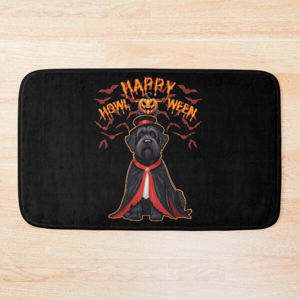 Item preview, Regal Black Russian Terrier in Vampire Cape - "Happy Howloween" - Halloween Design for Products designed and sold by GoodyPaws.