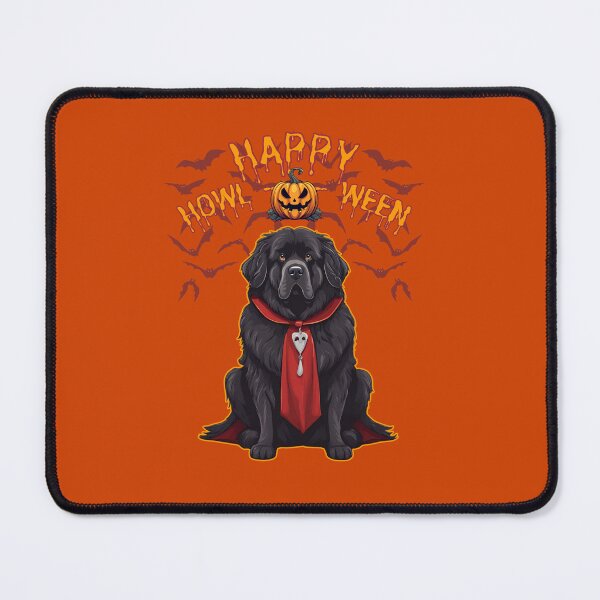 Item preview, Regal Newfoundland in Vampire Cape - "Happy Howloween" - Halloween Design for Products designed and sold by GoodyPaws.