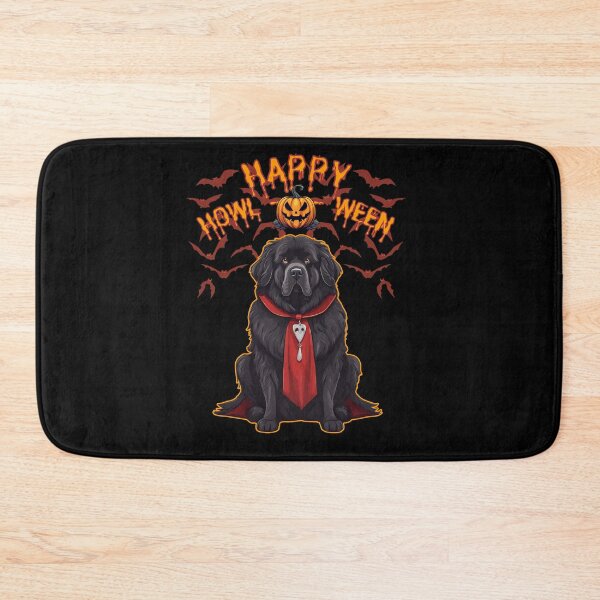 Item preview, Regal Newfoundland in Vampire Cape - "Happy Howloween" - Halloween Design for Products designed and sold by GoodyPaws.
