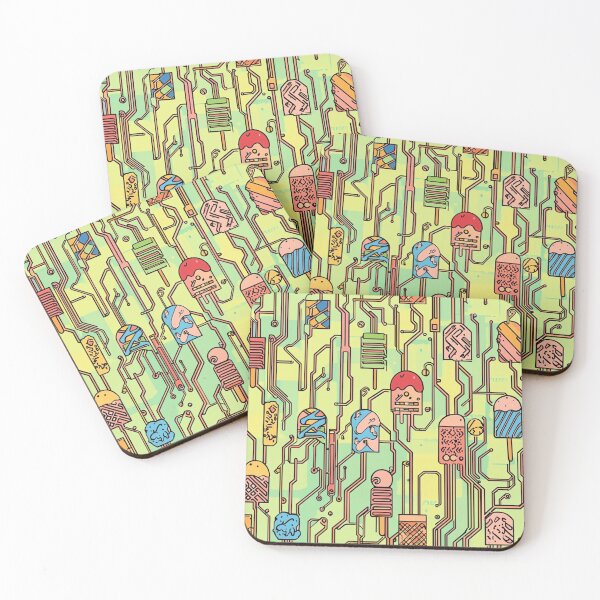 Item preview, Ice Cream Circuit Board designed and sold by linziczka.