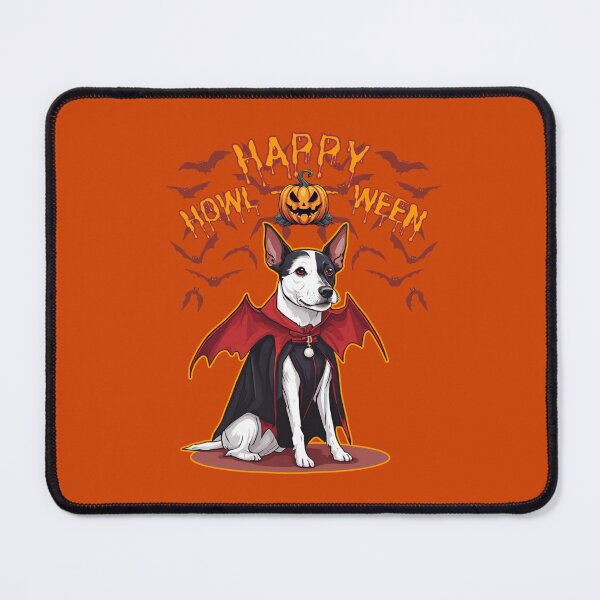 Item preview, Charming Toy Fox Terrier in Vampire Cape - "Happy Howloween" - Halloween Design for Products designed and sold by GoodyPaws.