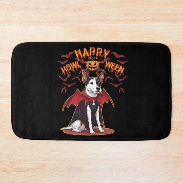Item preview, Charming Toy Fox Terrier in Vampire Cape - "Happy Howloween" - Halloween Design for Products designed and sold by GoodyPaws.