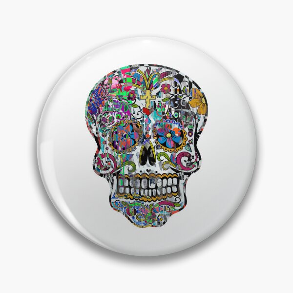 Item preview, Mexican Skull Graffiti designed and sold by blackink-design.