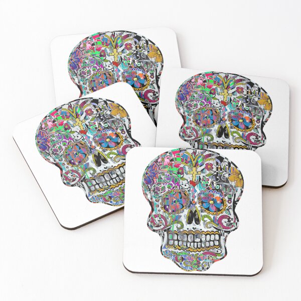 Item preview, Mexican Skull Graffiti designed and sold by blackink-design.