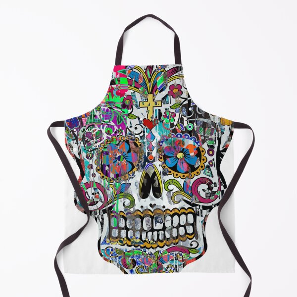 Item preview, Mexican Skull Graffiti designed and sold by blackink-design.