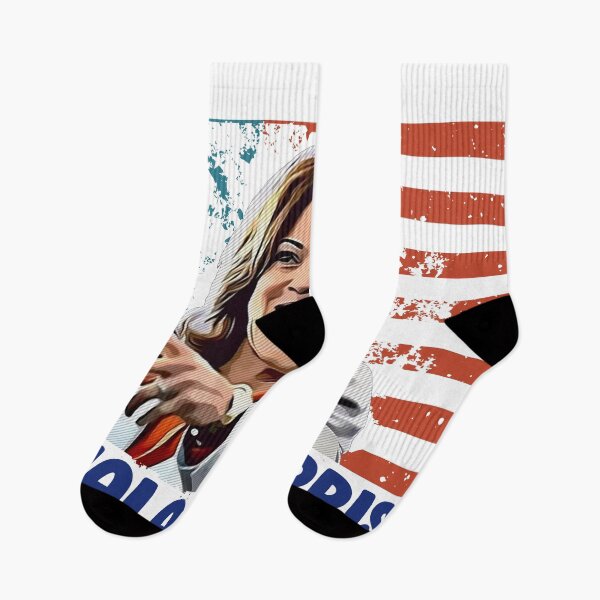 Item preview, Best Selling Kamala Harris with flag designed and sold by guruprinters.