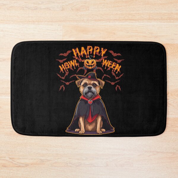 Item preview, Charming Border Terrier in Vampire Cape - "Happy Howloween" - Halloween Design for Products designed and sold by GoodyPaws.