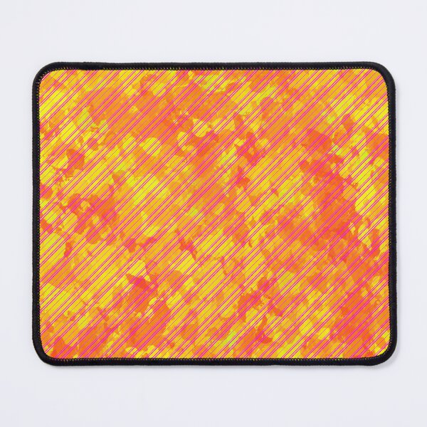 Item preview, A bright orange and yellow striped background with a few yellow designed and sold by PWDigitalArt.