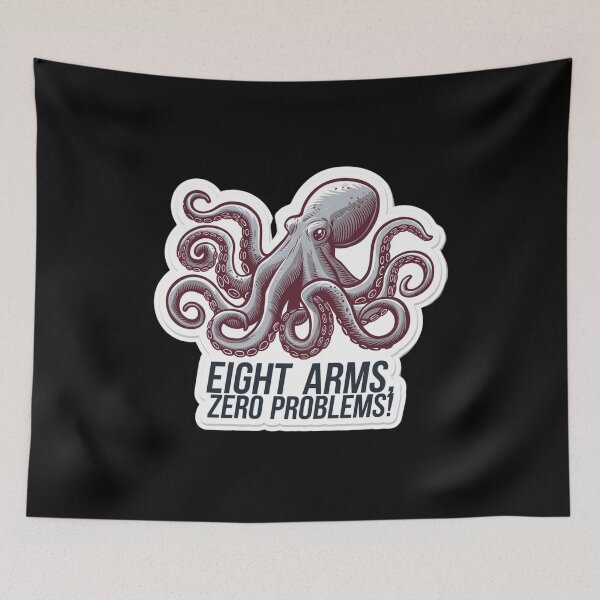 Item preview, Eight Arms, Zero Problems Sketch Design designed and sold by Peter Stawicki.