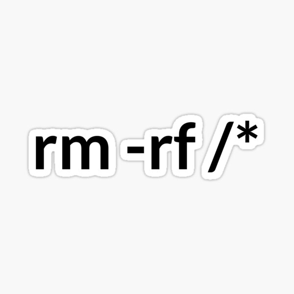 Item preview, rm -rf /* designed and sold by Jasmine-Q.