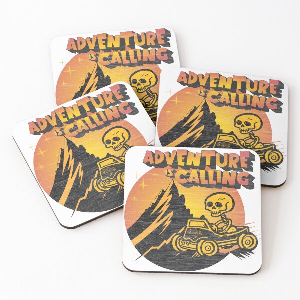 Item preview, The Adventure is calling : Spooky Off-Road Edition Halloween Theme designed and sold by Eksama Design.
