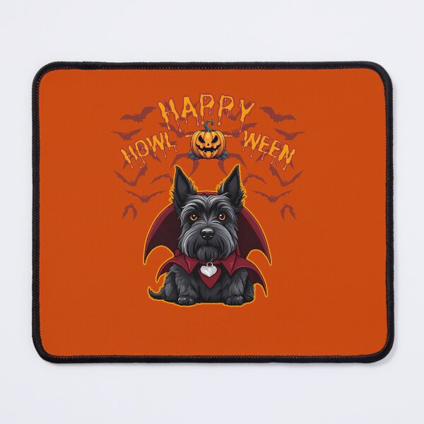 Item preview, Charming Scottish Terrier in Vampire Cape - "Happy Howloween" - Halloween Design for Products designed and sold by GoodyPaws.