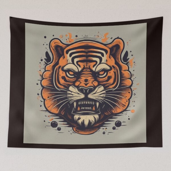 Item preview, Tiger's Roar designed and sold by StickersRyous.