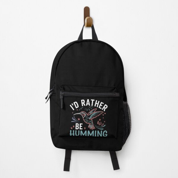 Item preview, I'd Rather Be Humming Colorful Aesthetic Hummingbird for Hummingbird Enthusiasts designed and sold by KLArtzStore.