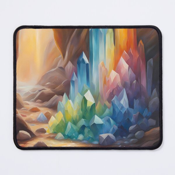 Item preview, Rainbow Crystals in Natural Cave designed and sold by CalmnessbyChoice.