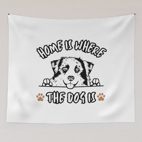 Item preview, Cozy Dog Lover Home designed and sold by ProWittyDesigns.