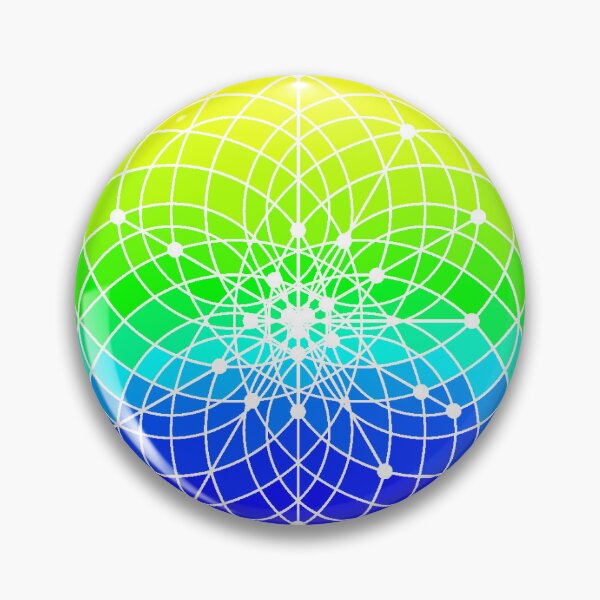 Item preview, Symmetries of the dihedral group D3 in Colormap WINTER designed and sold by mathartist1983.
