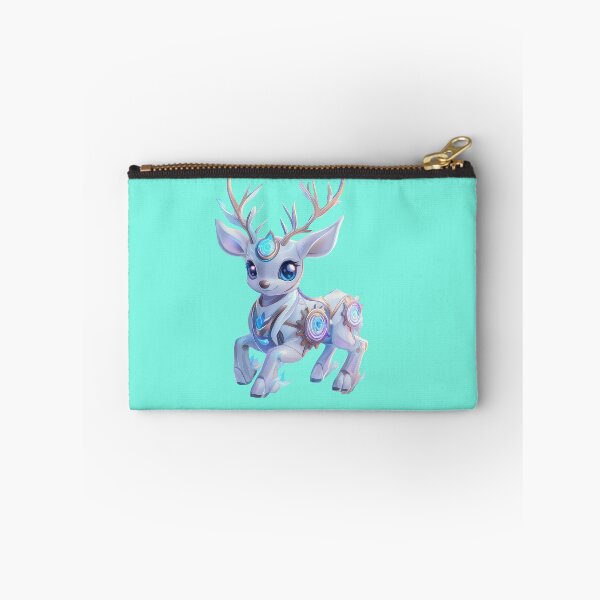 Item preview, Sleek Blue Metal the Robo-Deer designed and sold by silp159.