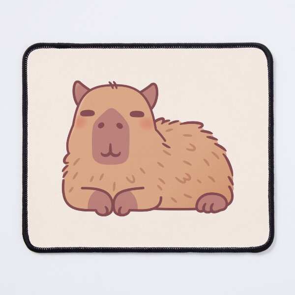 Item preview, Cute Resting Capybara Doodle designed and sold by rustydoodle.