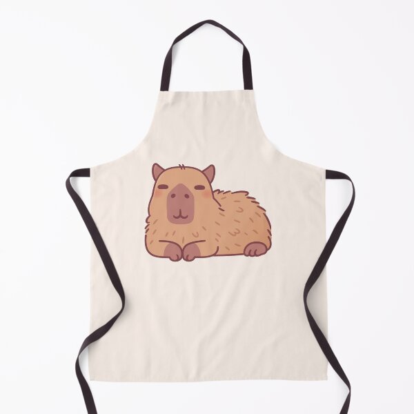 Item preview, Lindo dibujo de un capibara descansando designed and sold by rustydoodle.
