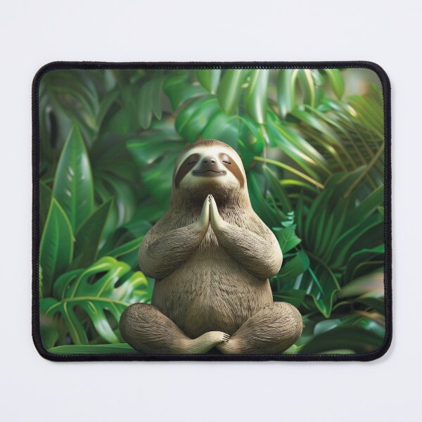 Item preview, Sloth doing yoga designed and sold by Mauswohn.