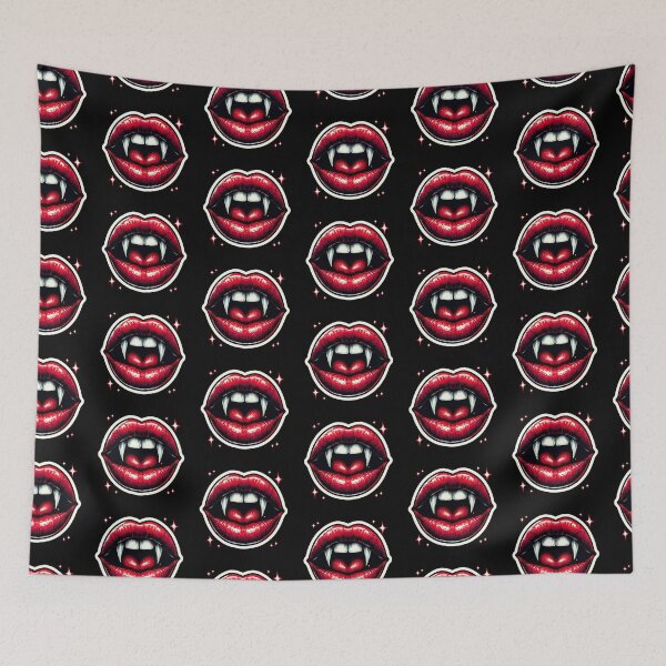 Item preview, Vampire Red Lips designed and sold by CatherineLievre.