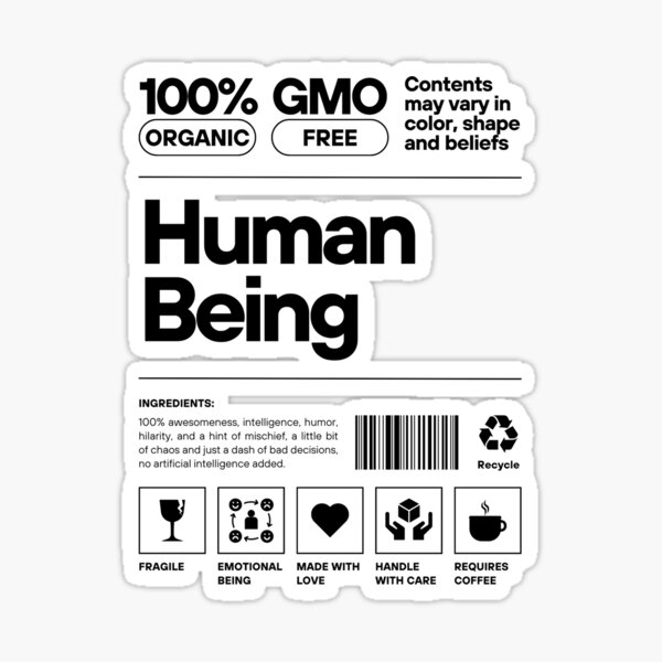 Item preview, Human Being designed and sold by NakedspoonMedia.