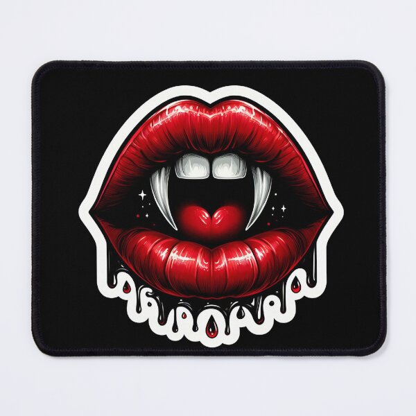Item preview, Vampire Red Lips designed and sold by CatherineLievre.