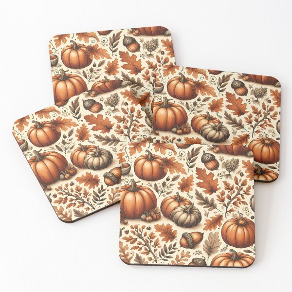 Item preview, Fall Pumpkin Pattern designed and sold by CatherineLievre.