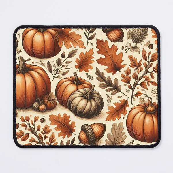 Item preview, Fall Pumpkin Pattern designed and sold by CatherineLievre.