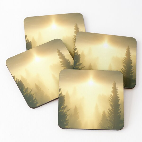 Item preview, A forest at sunrise designed and sold by akaTheBlack.