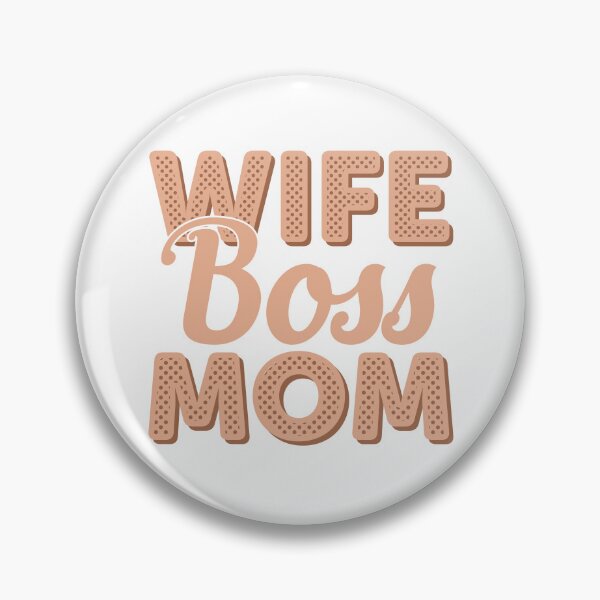 Item preview, Wife Boss Mom - Empowering Design for Strong, Independent Women, Celebrating Leadership, Motherhood, and Feminine Strength designed and sold by BuyFromSeller.