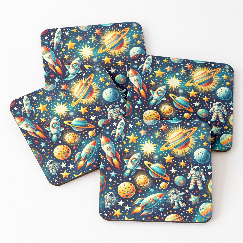 Item preview, Coasters (Set of 4) designed and sold by clipify.