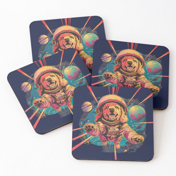Item preview, Astronaut dog, Eared traveler designed and sold by GGZebra.