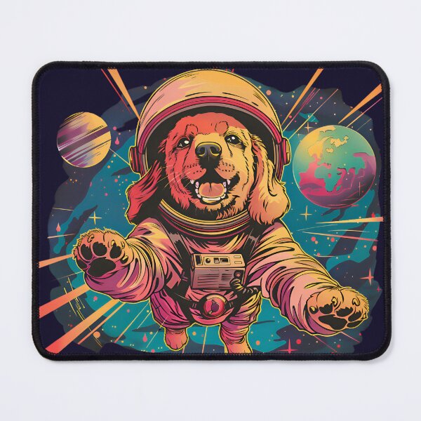 Item preview, Astronaut dog, Eared traveler designed and sold by GGZebra.