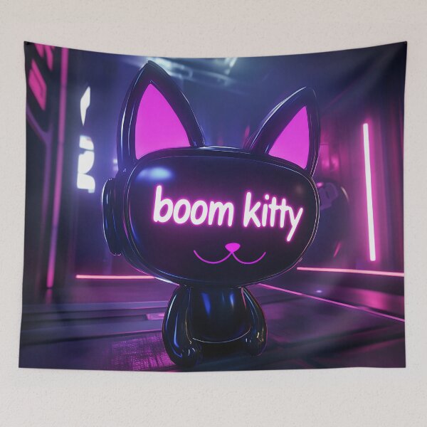Item preview, Boom kitty : Beat Saber VR artist designed and sold by Brendon987.