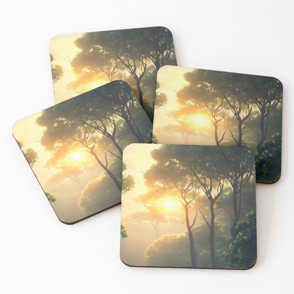 Item preview, Tall Trees at Sunrise designed and sold by akaTheBlack.