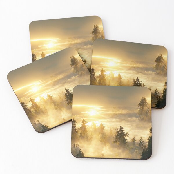 Item preview, Forest Bathed in Morning Gold designed and sold by akaTheBlack.