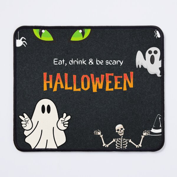 Item preview, Spooky Halloween, Eat Drink & Be Scary designed and sold by ArtPixelHaven.