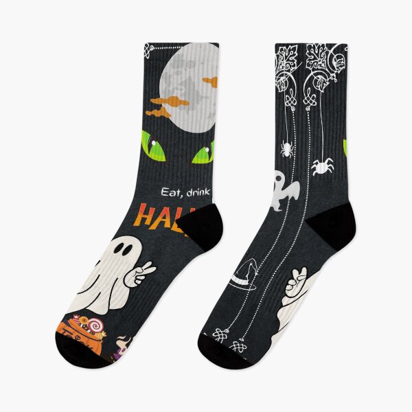 Item preview, Spooky Halloween, Eat Drink & Be Scary designed and sold by ArtPixelHaven.