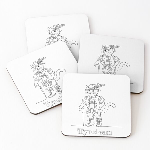Item preview, Tyrolean cat designed and sold by ChicClicker.