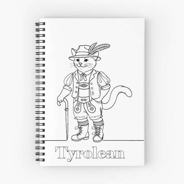 Item preview, Tyrolean cat designed and sold by ChicClicker.