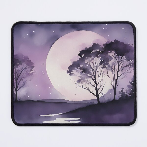 Item preview, Purple Silhouette Landscape designed and sold by CalmnessbyChoice.