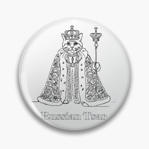 Item preview, Russian Tsar cat designed and sold by ChicClicker.