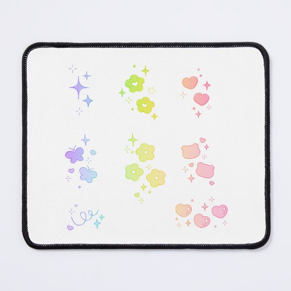 Item preview, Rainbow Hearts, Flowers & Butterflies designed and sold by AleBayona.