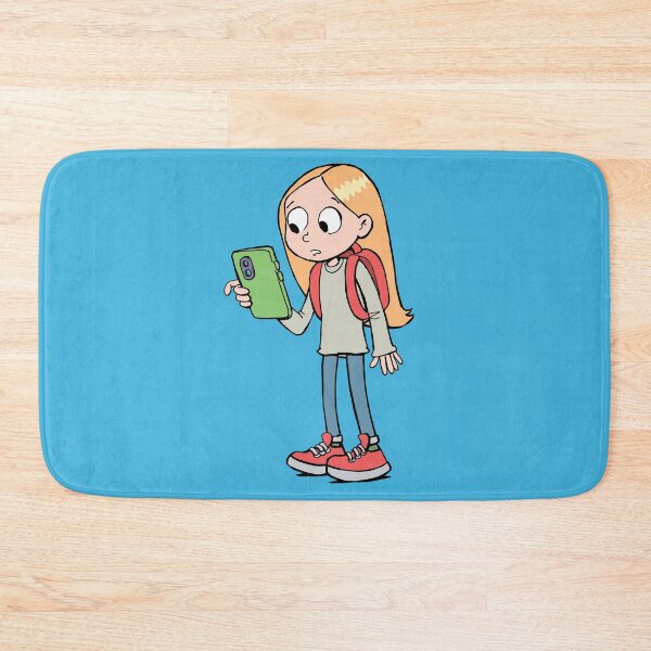 Item preview, girl received a message on her phone designed and sold by duxpavlic.