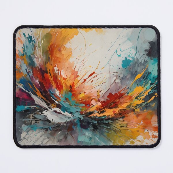Item preview, "Abstract Horizons: A Panoramic Exploration in Contrasting Tones and Textured Brushstrokes" designed and sold by Proartyst 's.